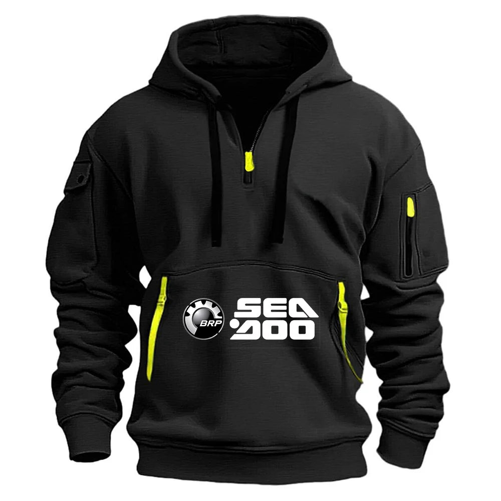 Hoodie Sea-Doo BRP 2026 – Sweat Imprimé Logo Coton | 5 Coloris