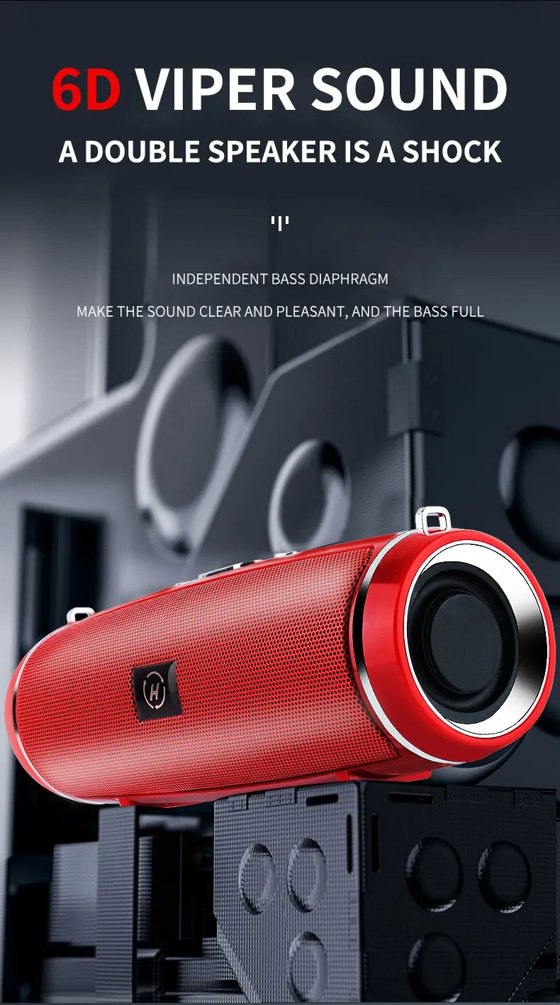 Cassa a Colonna Bluetooth Portatile 200W IPX7 – FM, TF, AUX, TWS – Outdoor & Nautica