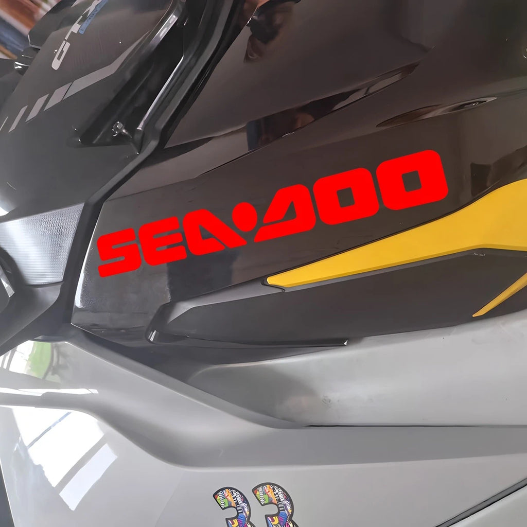 Vinilos Sea-Doo – Calcomanías Reflectantes para Moto Acuática | Set o Unidad