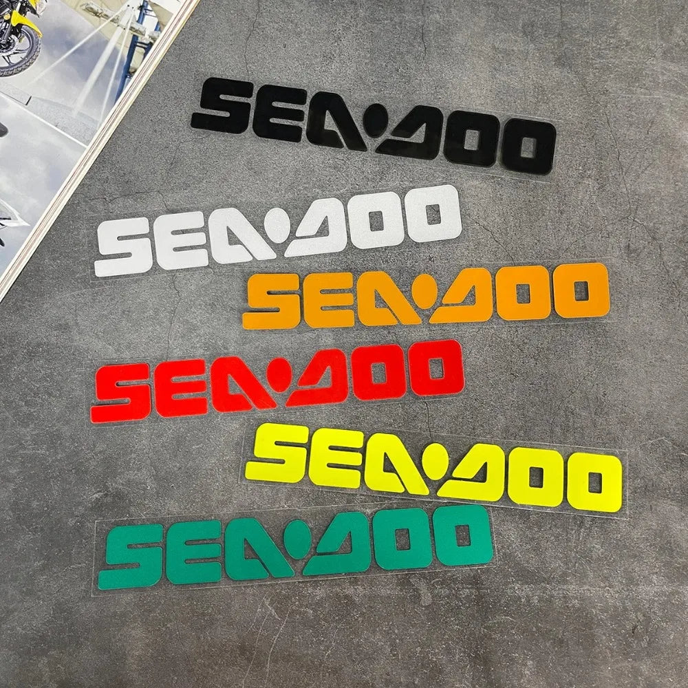 Stickers Vinyle Sea-Doo – Décalcomanies Jet Ski Réfléchissantes | Set ou Pièce
