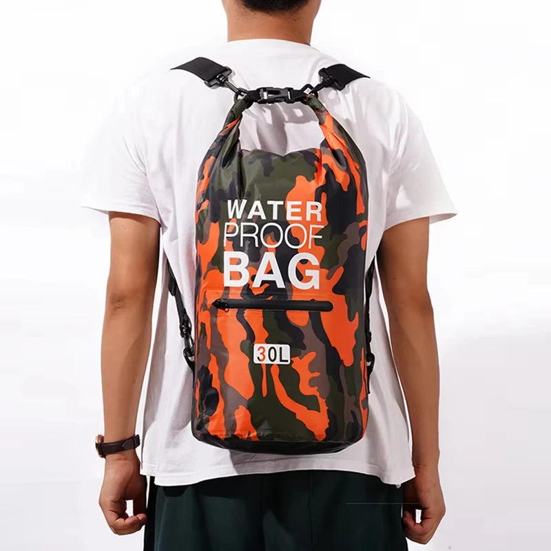 Sac étanche PVC Scione – 10L / 15L / 20L / 30L – Sac à Dos Nautique