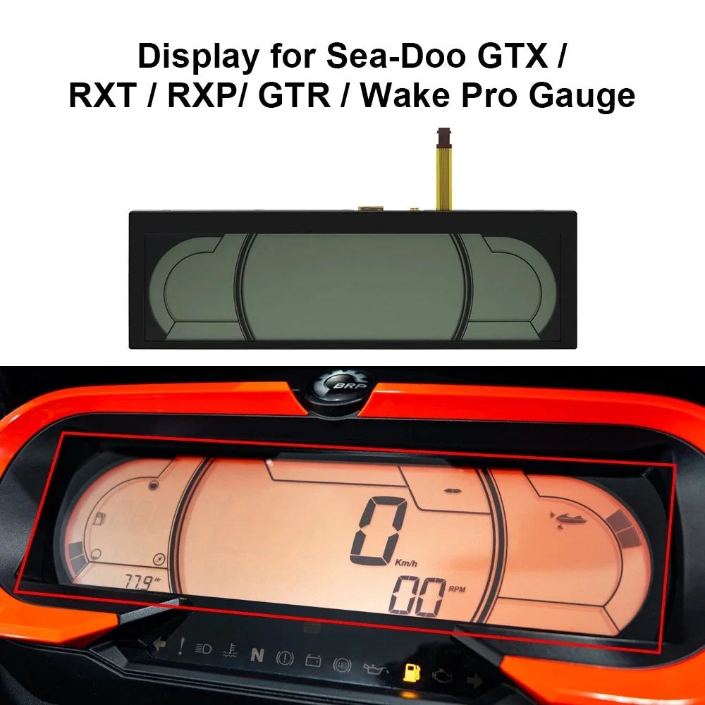 Écran LCD Compteur Sea-Doo GTX RXT RXP GTR Wake Pro Fish Pro – Réf. 278003432 / 8613600044