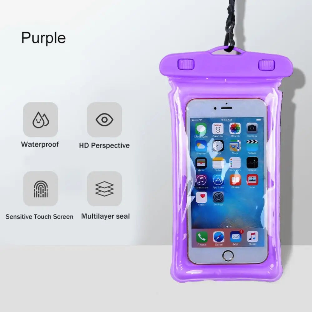 Etui Étanche Flottant Luminescent  pour Téléphone – Jet Ski & Nautisme