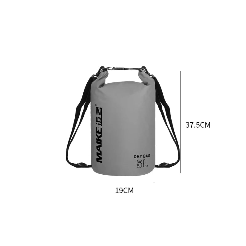 Bolsa estanca Maike Dry Bag – 5L / 10L / 15L – Kayak, Moto acuática, Senderismo