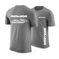 Camiseta de cuello redondo y manga corta - Logotipo de SEADOO y moto acuática