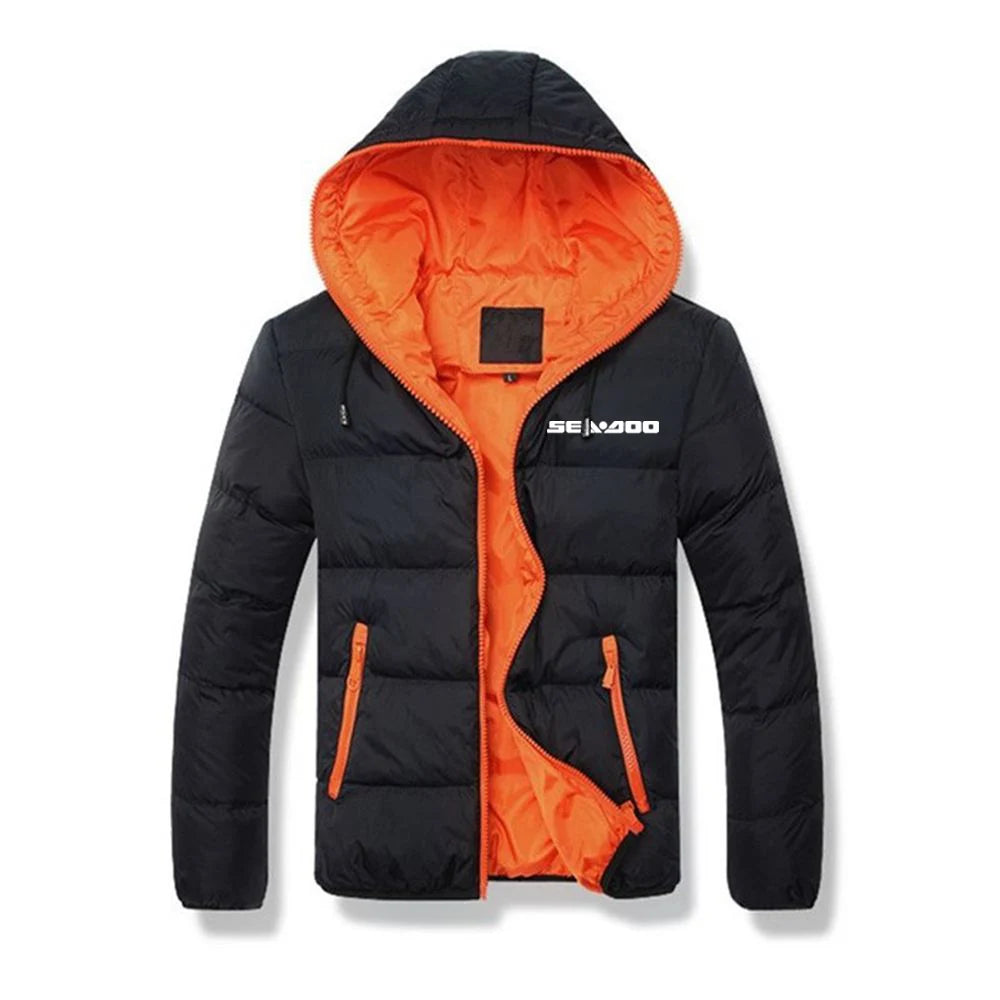 Chaqueta acolchada con cremallera Sea-Doo Streetwear Invierno – Algodón Estampado | 6 Colores