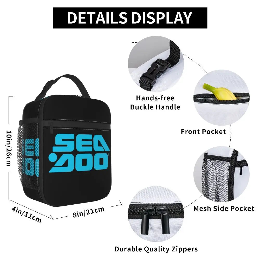 Lunch Bag Isotherme Sea-Doo BRP Marine – Sac Repas | 2 Coloris