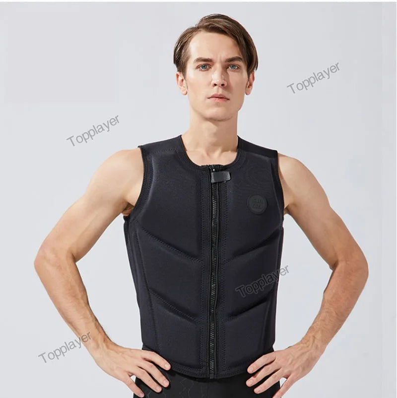 Gilet de Flottabilité Néoprène CE – Comp Vest Wakesurf – Jet Ski, Wakeboard, Kayak, Surf