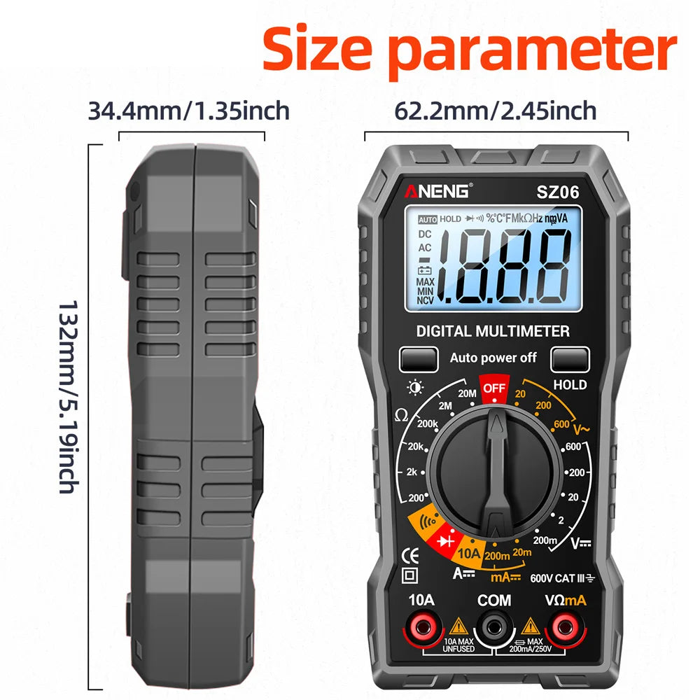 Digital Multimeter Voltage Tester
