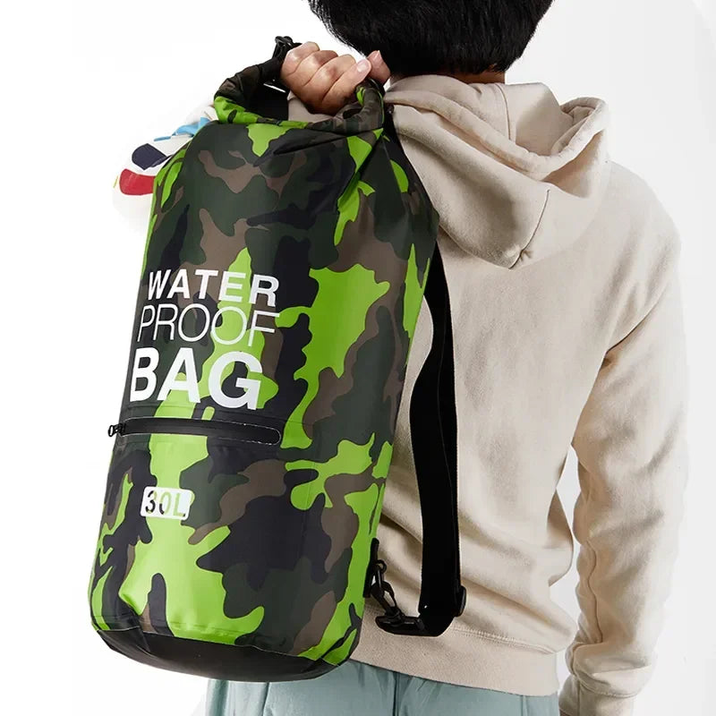 Sac étanche PVC Scione – 10L / 15L / 20L / 30L – Sac à Dos Nautique