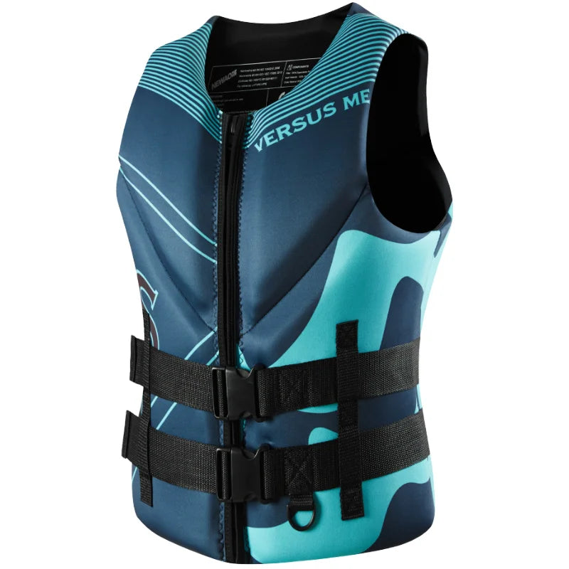 Giubbotto di Galleggiamento Adulto in Neoprene – CE – Jet Ski, Kayak, Surf, Rafting