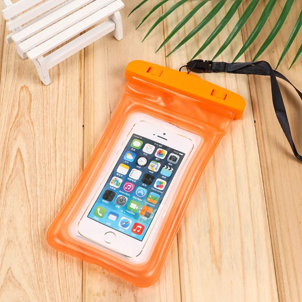 Etui Étanche Flottant Luminescent  pour Téléphone – Jet Ski & Nautisme