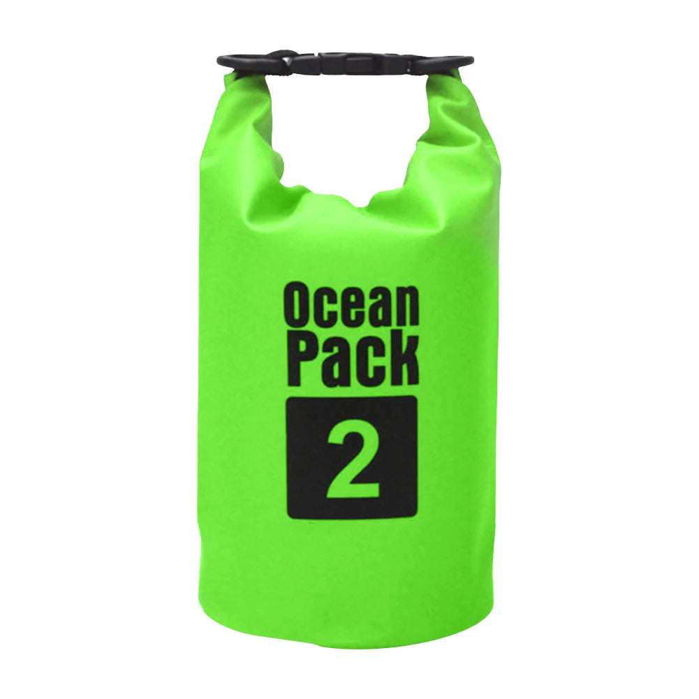 Bolsa Seca Impermeable 2L / 3L / 5L / 10L – Kayak, Balsa, Moto Acuática, Vela, Senderismo