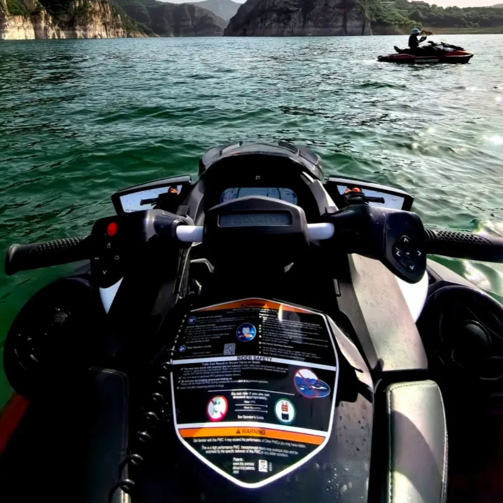 Stickers Avertissement Sea-Doo – Décalcomanie Boite à Gants Spark GTX RXT RXP (2014-2026)