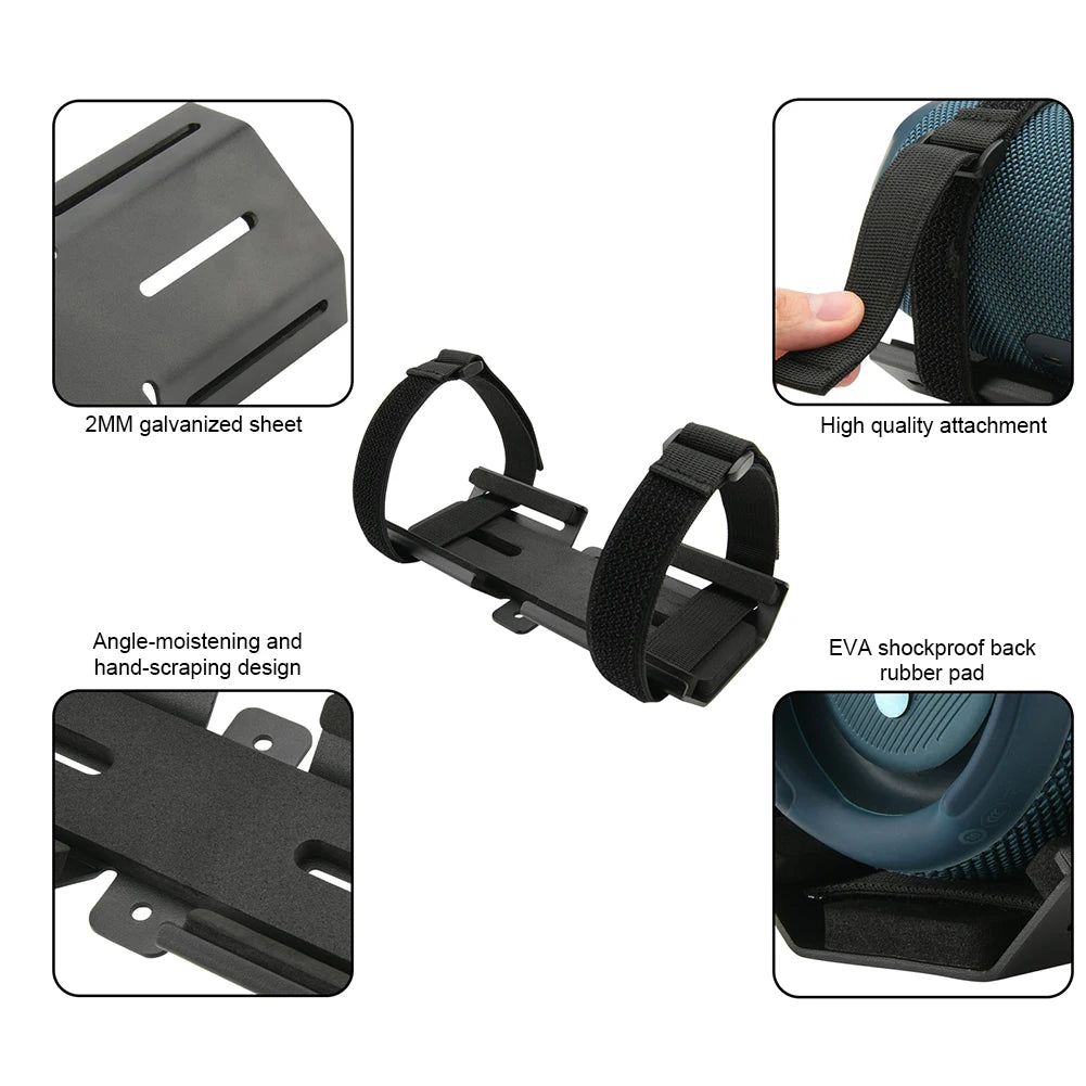 Soporte universal para altavoz Bluetooth – Fijación para moto acuática + Correa de nailon