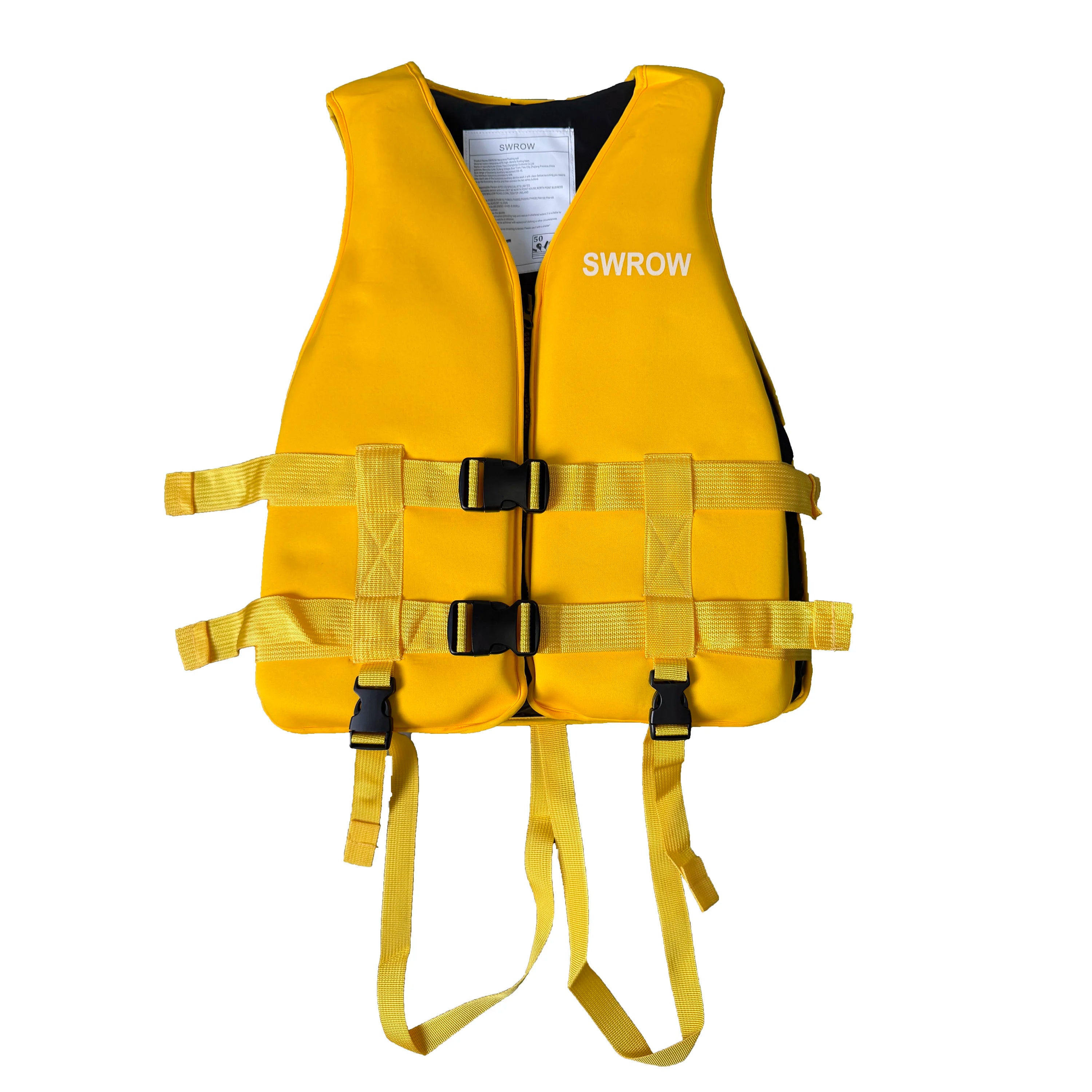 Giubbotto di Galleggiamento SWROW in Neoprene – Bambino & Adulto – Kayak, Surf, Rafting | XS a XL