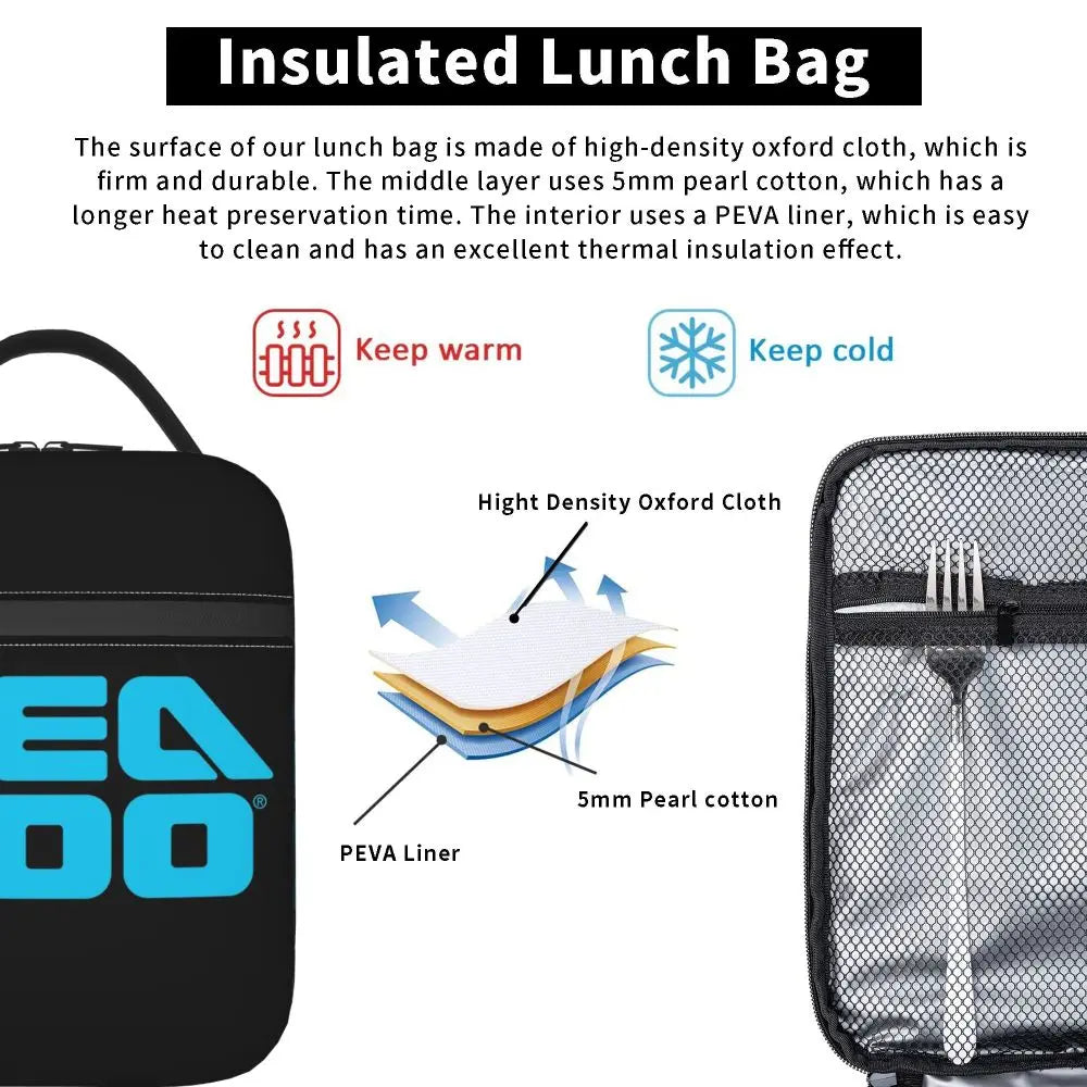 Lunch Bag Isotherme Sea-Doo BRP Marine – Sac Repas | 2 Coloris