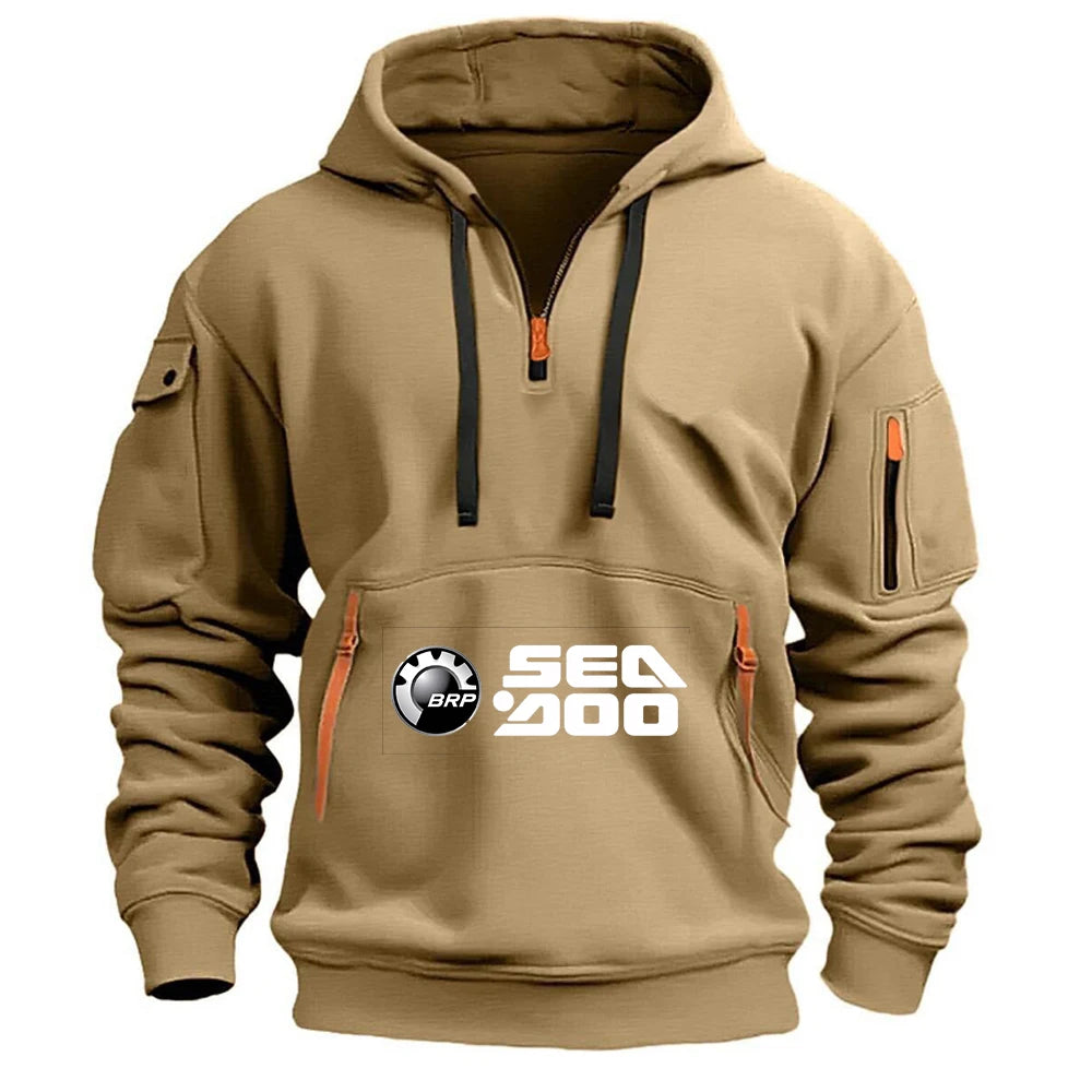 Sudadera con Capucha Sea-Doo BRP 2026 – Sudadera Estampada con Logo de Algodón | 5 Colores