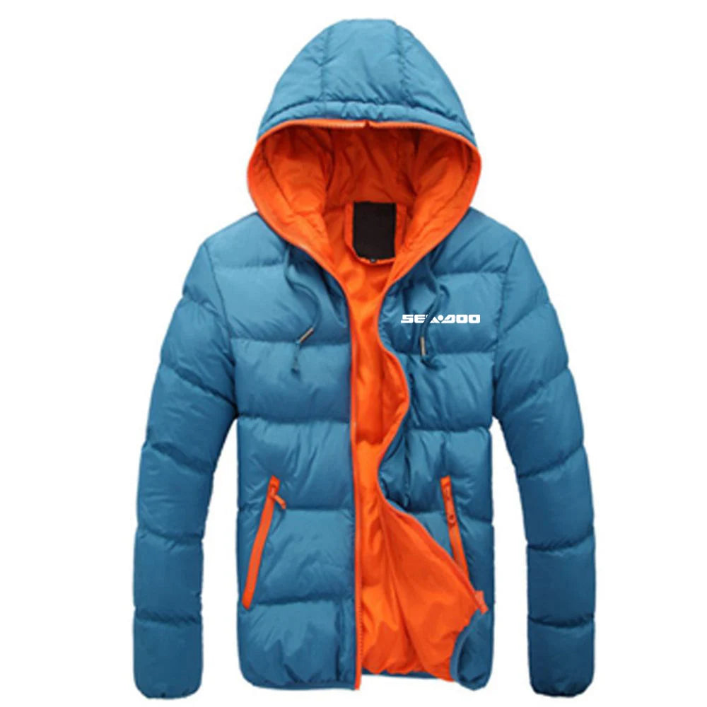 Chaqueta acolchada con cremallera Sea-Doo Streetwear Invierno – Algodón Estampado | 6 Colores