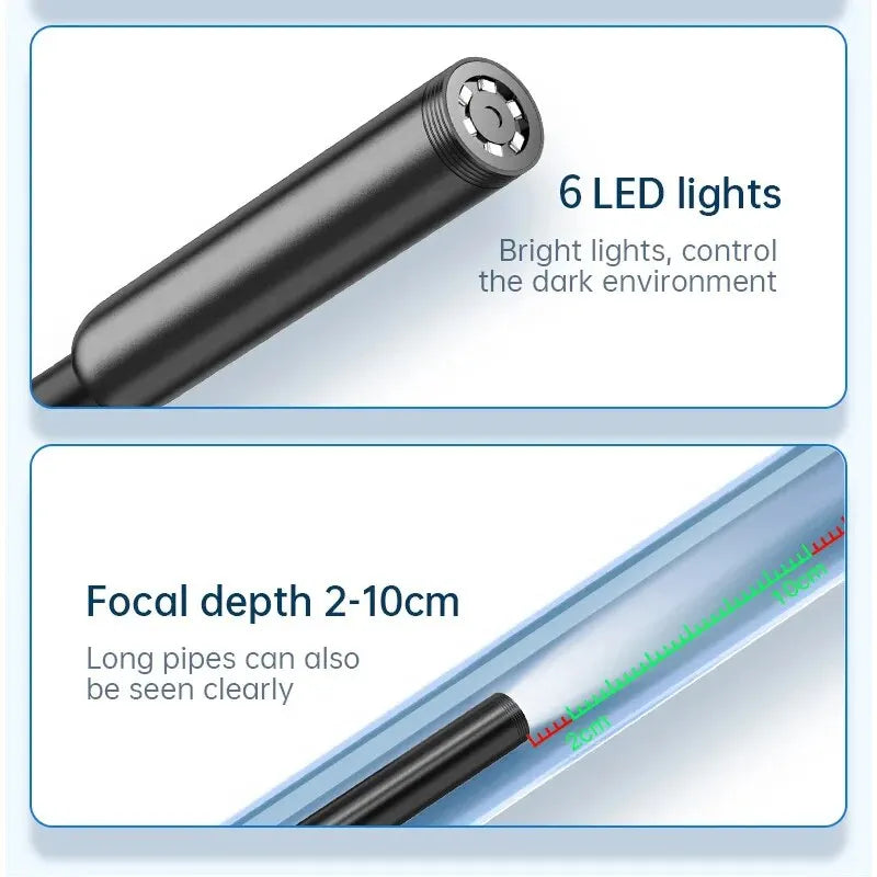 Camera USB Endoscope for Cylinder & Piston inspection