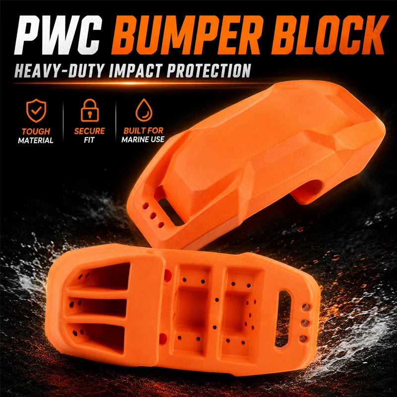 Bloque Antichoque para Parachoques de Moto Acuática – Anticolisión Marino – Sea-Doo GTI / GTX / Spark / Yamaha WaveRunner