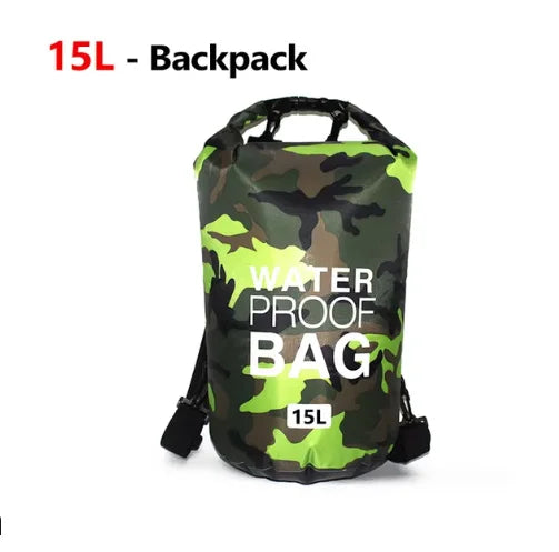 Bolsa Estanca de PVC Scione – 10L / 15L / 20L / 30L – Mochila Náutica