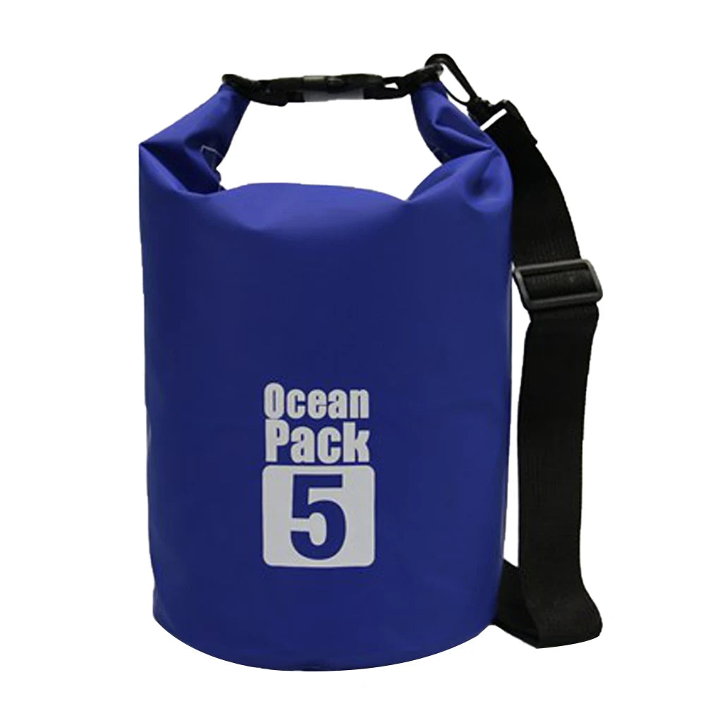 Bolsa Seca Impermeable 2L / 3L / 5L / 10L – Kayak, Balsa, Moto Acuática, Vela, Senderismo