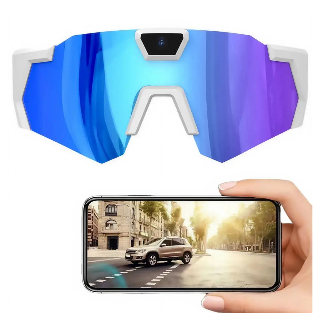 Lunettes connectées caméra intégrée 4K – Vidéo 1080P, Photo 12MP, Wi-Fi | Sport & Outdoor