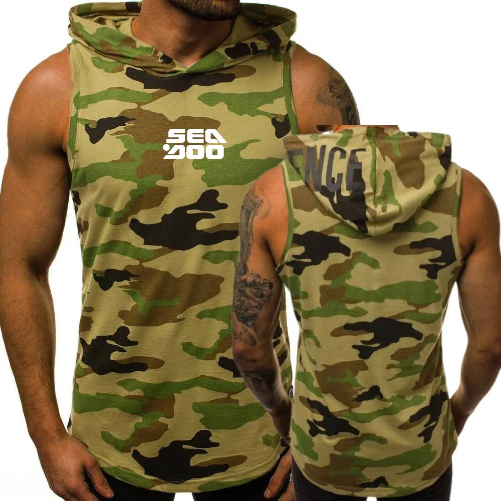 Gilet Sans Manches Sea-Doo – Débardeur Technique à Capuche | 8 Coloris