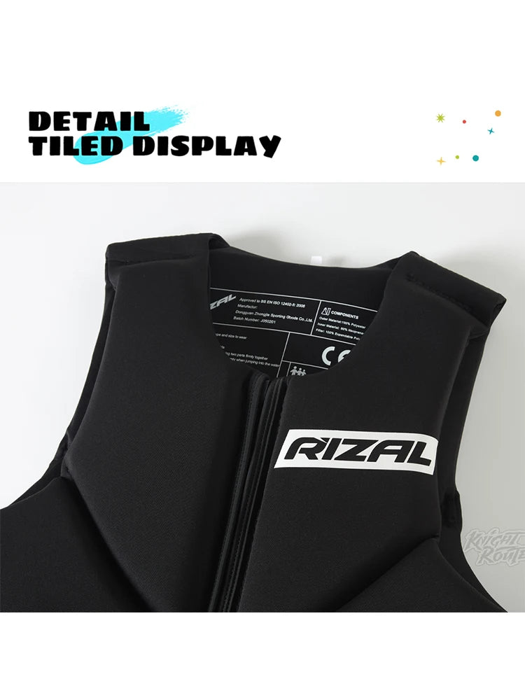 Giubbotto di Galleggiamento RIZAL Slim Fit – Kayak, Surf, Jet Ski, Paddle | S a XXL