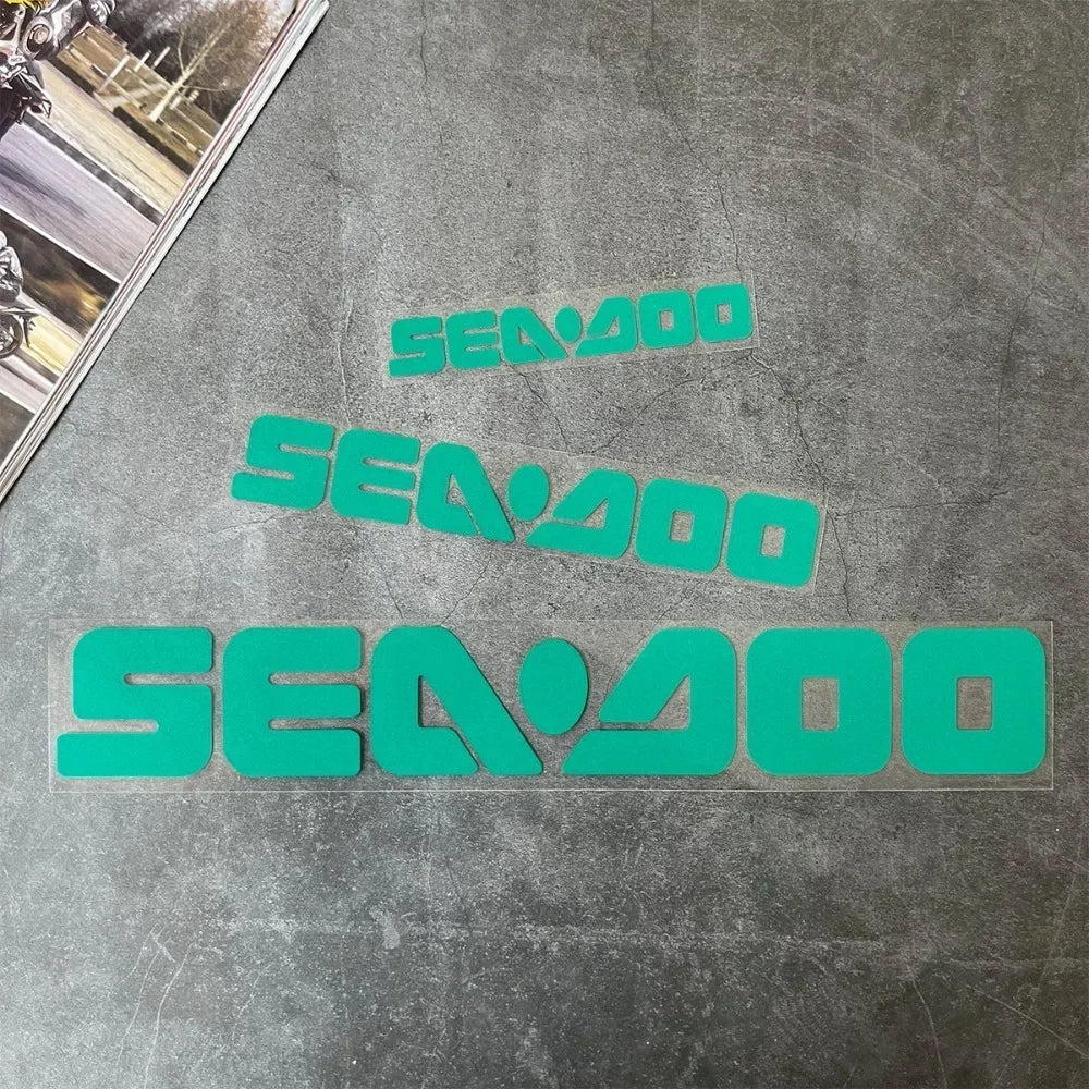 Vinilos Sea-Doo – Calcomanías Reflectantes para Moto Acuática | Set o Unidad