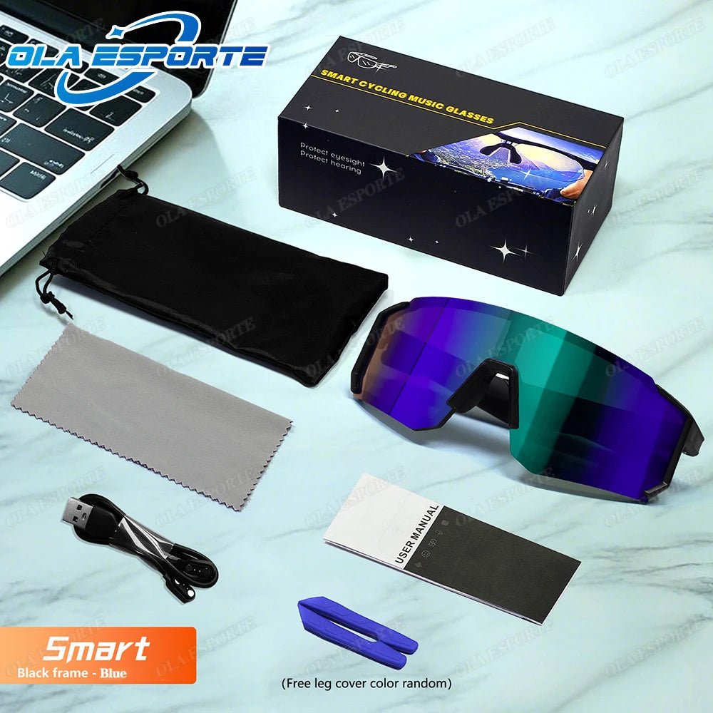 Gafas de sol Bluetooth deportivas – Llamadas, Música, UV400 | Ciclismo & Outdoor