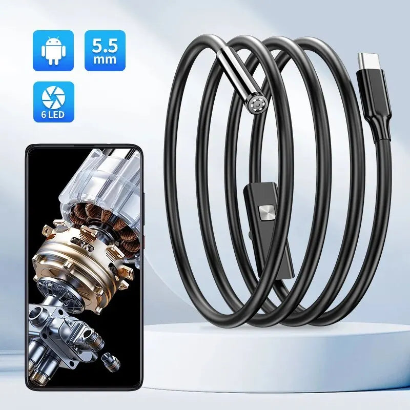 Camera USB Endoscope for Cylinder & Piston inspection