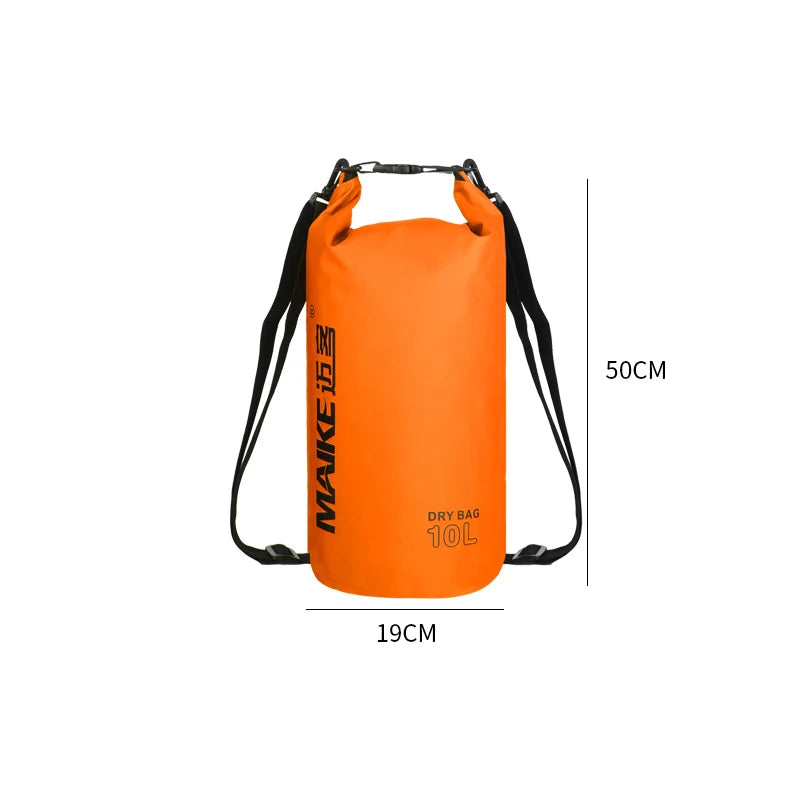 Bolsa estanca Maike Dry Bag – 5L / 10L / 15L – Kayak, Moto acuática, Senderismo