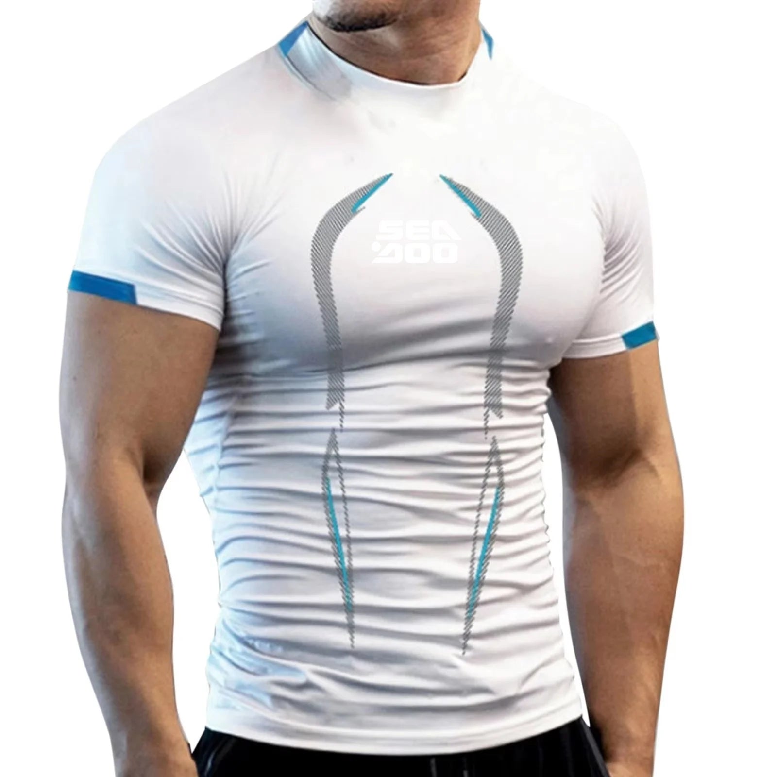 Camiseta Técnica Sea-Doo – Compresión, Transpirable, Protección Solar
