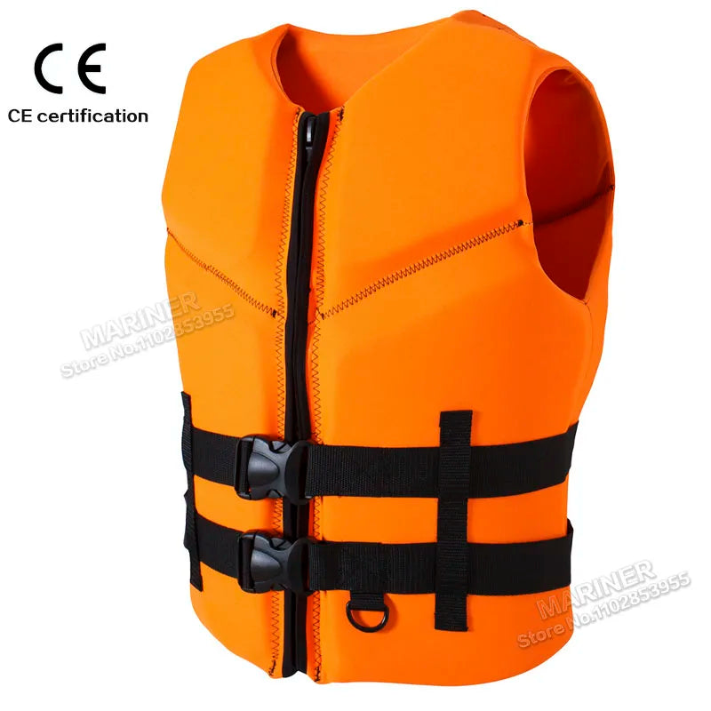 Giubbotto di Galleggiamento in Neoprene – Comp Vest / Impact Vest – Jet Ski, Surf, Kayak, Wakeboard