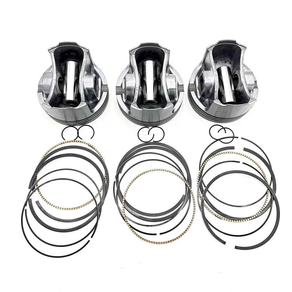 Sea-Doo 1630 4-TEC STD Platinum Piston Kit – 3 Cylinder – GTX RXP-X RXT-X 300 hp – Ref. 420892738