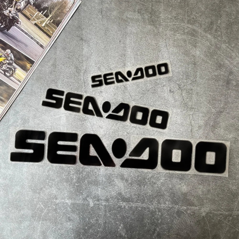 Vinilos Sea-Doo – Calcomanías Reflectantes para Moto Acuática | Set o Unidad
