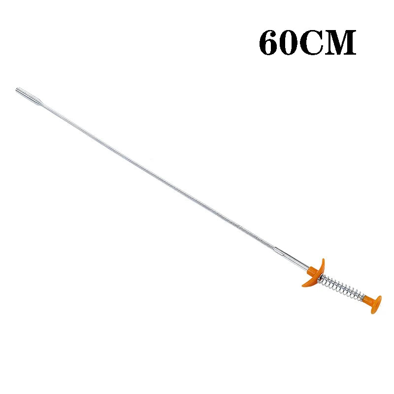 Length 60/85cm Flexible 4 Claw Grabber Pickup Tool Bendable Hose Pickup Long Reaching  For Home & Garden Cleaning Usage