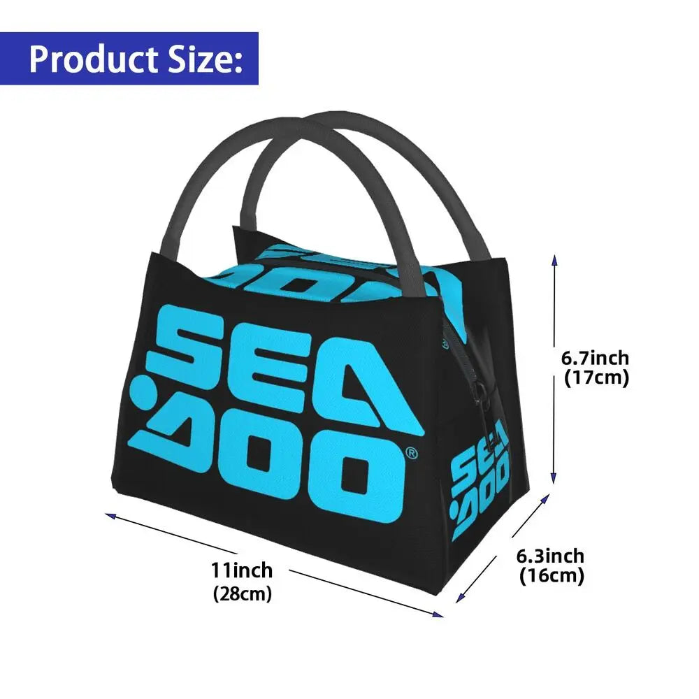 Lunch Bag Isotherme Sea-Doo BRP Marine – Sac Repas Femme & Enfants | Tote Thermique