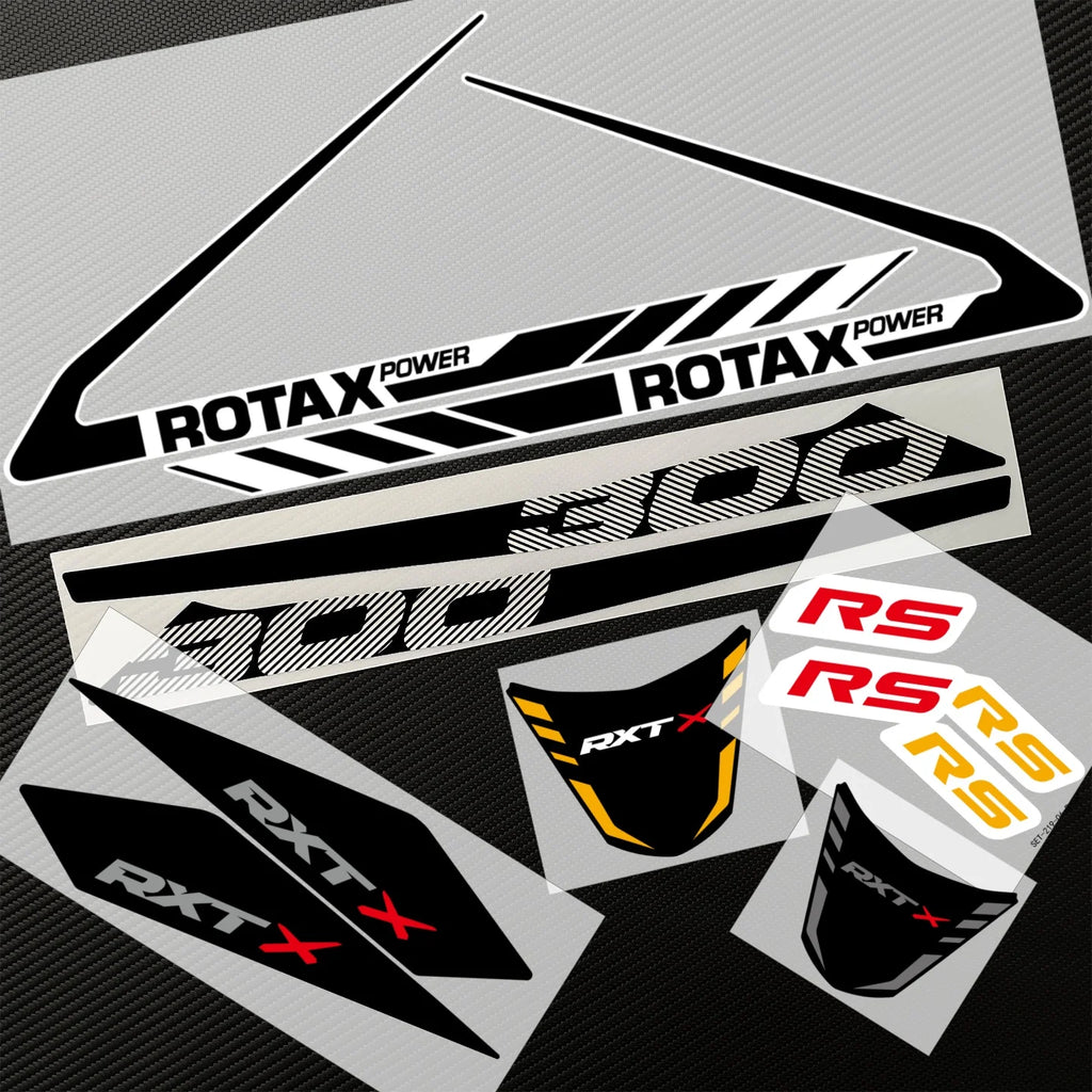 Stickers Vinyle Sea-Doo RXT 300 – Décalcomanies Jet Ski Waterproof BRP RXT-X AS RS