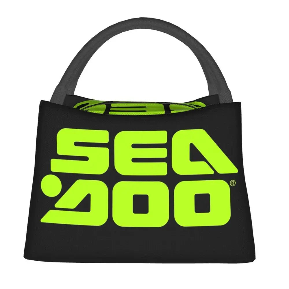Lunch Bag Bento Isotherme Sea-Doo BRP Marine – Sac Repas Femme avec Boîte Compartimentée