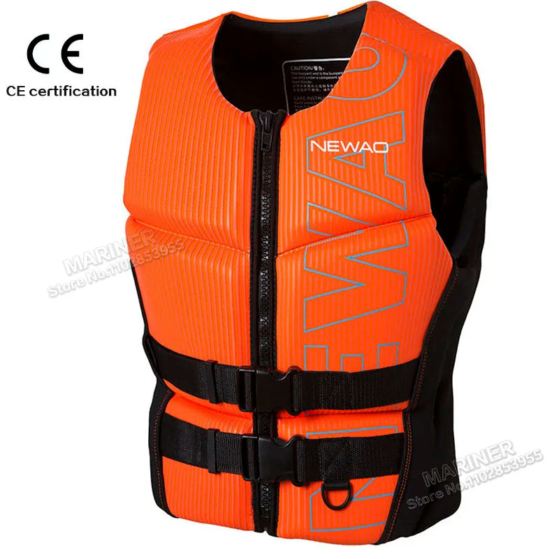 Giubbotto di Galleggiamento in Neoprene – Comp Vest / Impact Vest – Jet Ski, Surf, Kayak, Wakeboard