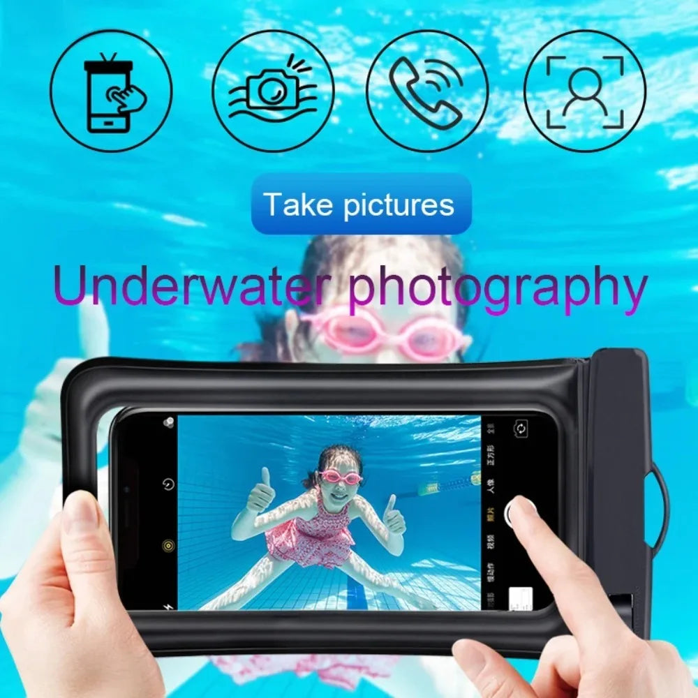 Etui Étanche Flottant Luminescent  pour Téléphone – Jet Ski & Nautisme