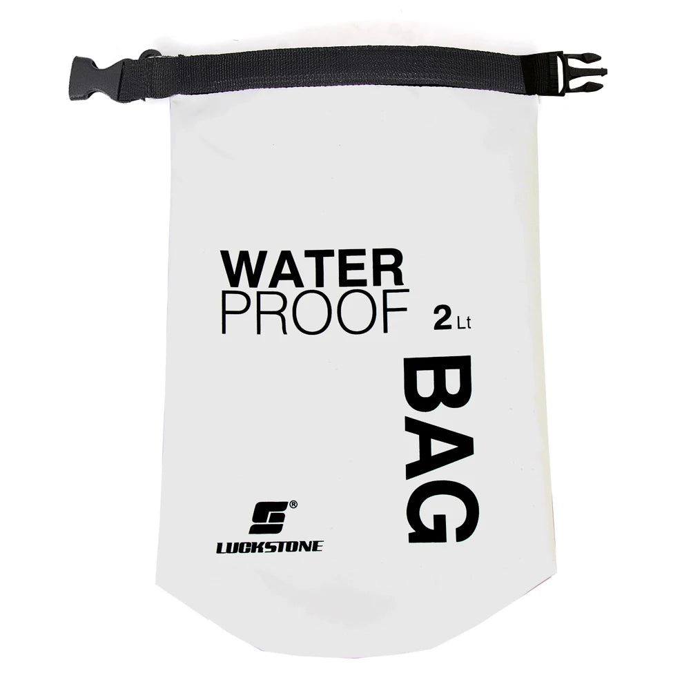 Bolsa Seca Impermeable 2L / 3L / 5L / 10L – Kayak, Balsa, Moto Acuática, Vela, Senderismo