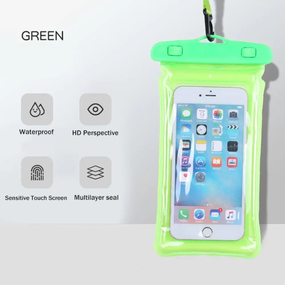 Etui Étanche Flottant Luminescent  pour Téléphone – Jet Ski & Nautisme