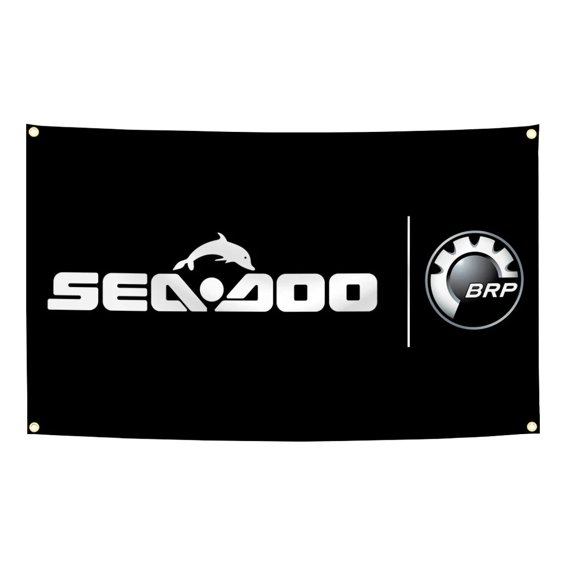 Bandera Sea-Doo 90x150cm – Tapiz de poliéster personalizado Decoración moto acuática