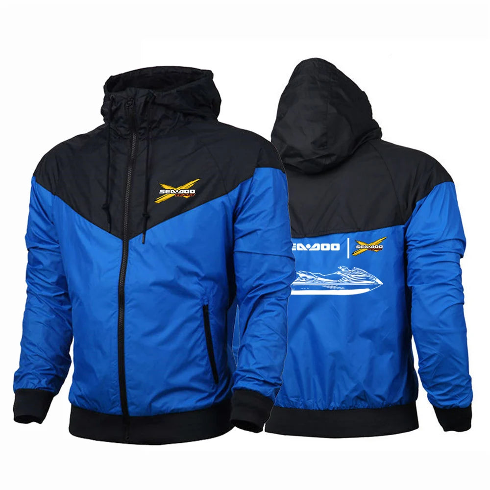 Sudadera con capucha y cremallera Sea-Doo BRP Estampada | Capucha | 10 colores | S a 4XL