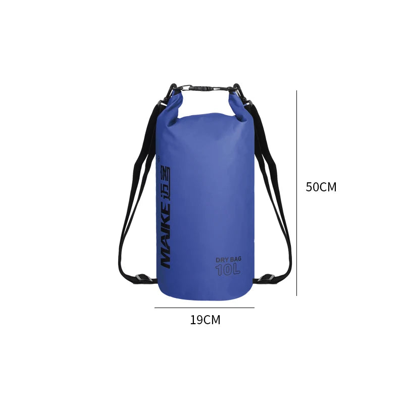 Bolsa estanca Maike Dry Bag – 5L / 10L / 15L – Kayak, Moto acuática, Senderismo