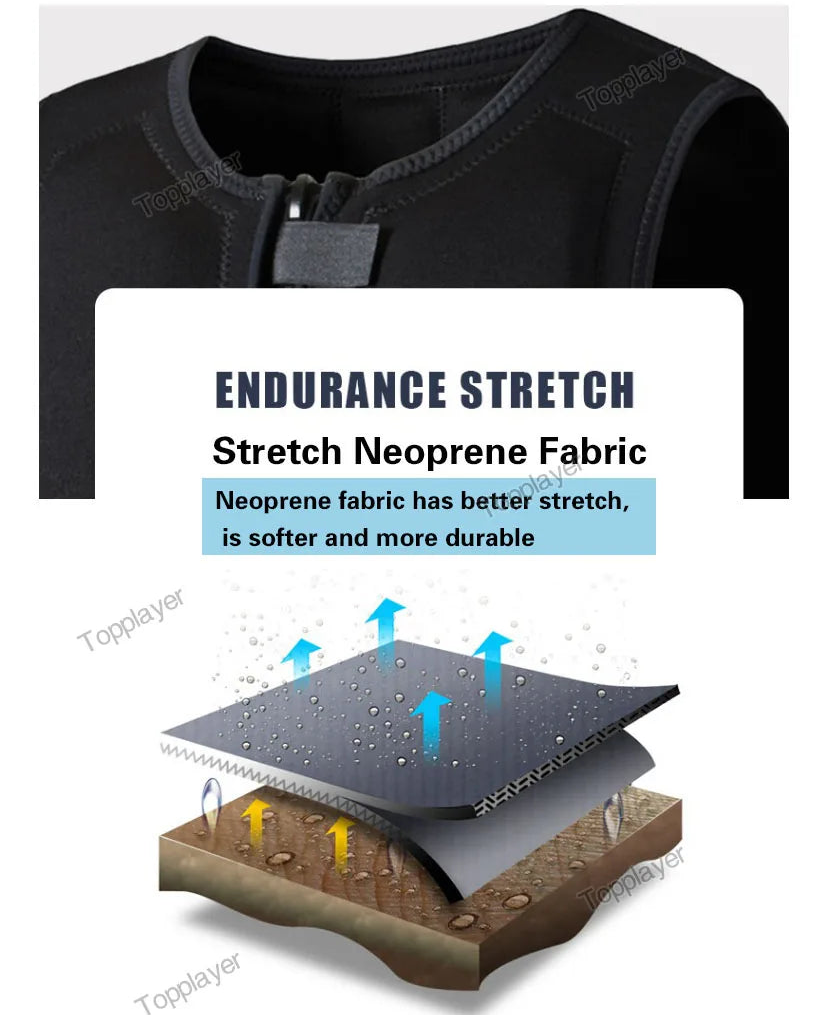 Gilet de Flottabilité Néoprène CE – Comp Vest Wakesurf – Jet Ski, Wakeboard, Kayak, Surf